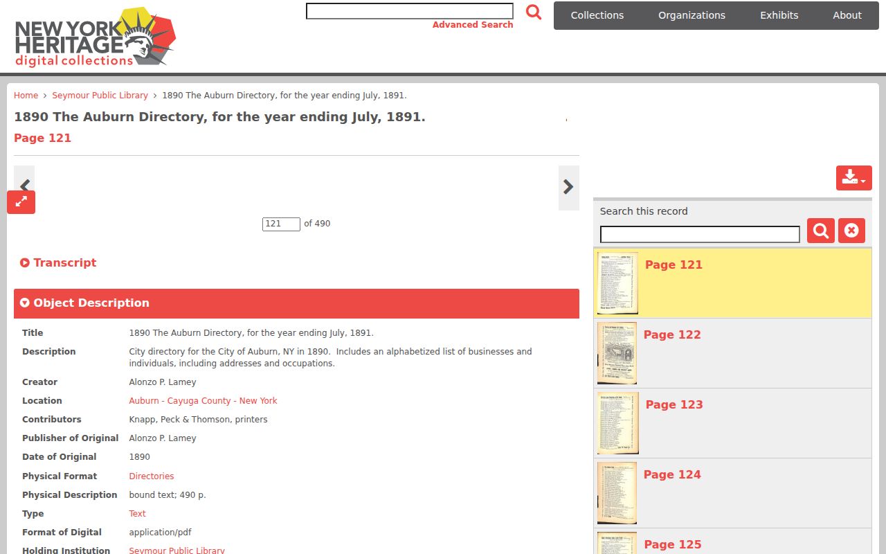 Auburn city-directory 1890 entry conventions